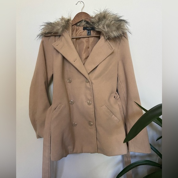 Forever 21 Jackets & Blazers - 🔸 Forever 21 🔸 tan pea coat